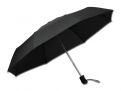 NARA deštník skládací, pongee material, SANTINI - Černá