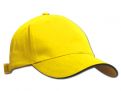 JAFFAR baseballová čepice - Žlutá