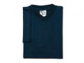 LUKA tričko V-neck 160g, vel.L - Modrá