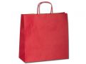 TWISTER papírová taška, 35x14x36 - Červená