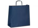 TWISTER papírová taška, 35x14x36 - Modrá